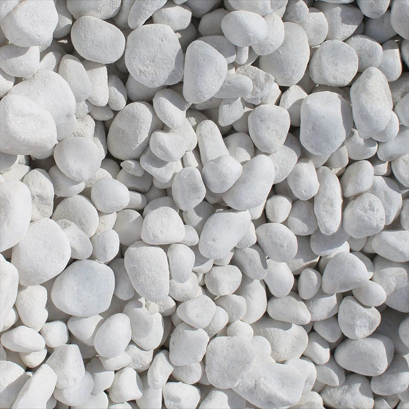 Pearl-Snow White Pebbles