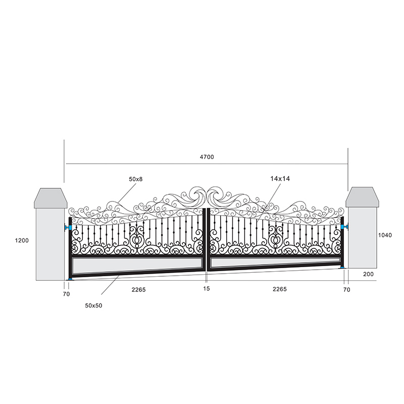 Luxurious French Style Fence Set